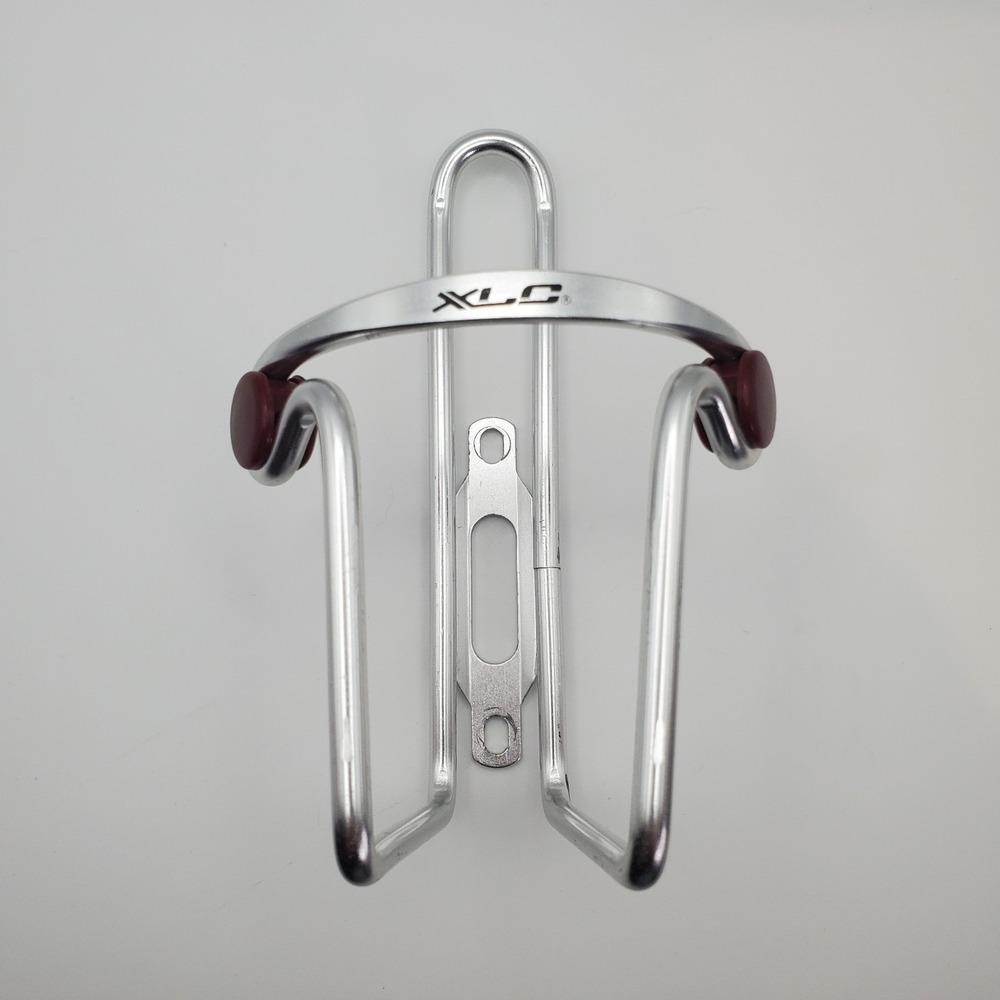 XLC Elite Ciussi-Style Water Bottle Cage Cycling Red Tabs Lightweight Aluminum